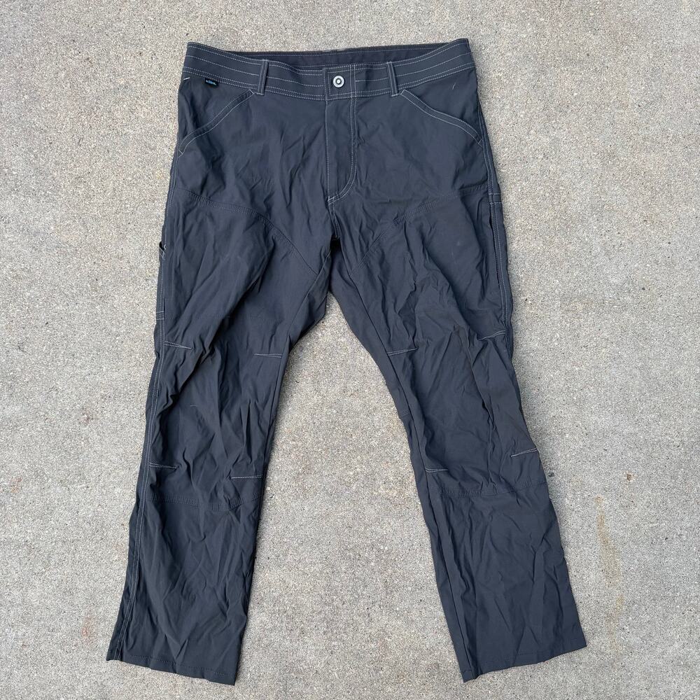 KUHL 36x30 Renegade Gray Nylon Workwear Activewear Pants Style 5120 NWOT